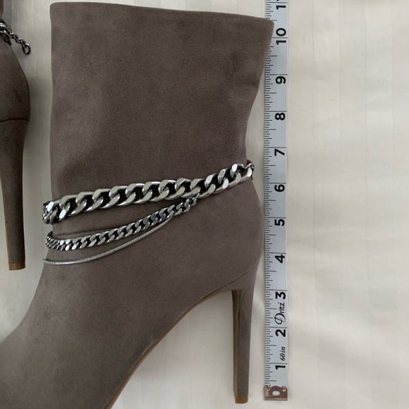 INC Women’s Reanna Faux Suede Pointed Toe Ankle Boots - Picture 9 of 13